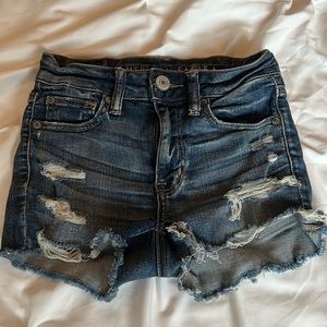 AMERICAN EAGLE NEXT LEVEL STRETCH JEAN SHORT